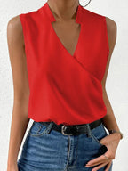 Zachte V-hals zomertop voor dames | Casual 2
