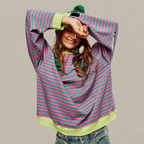 Zoe - Oversized gestreepte trui 2