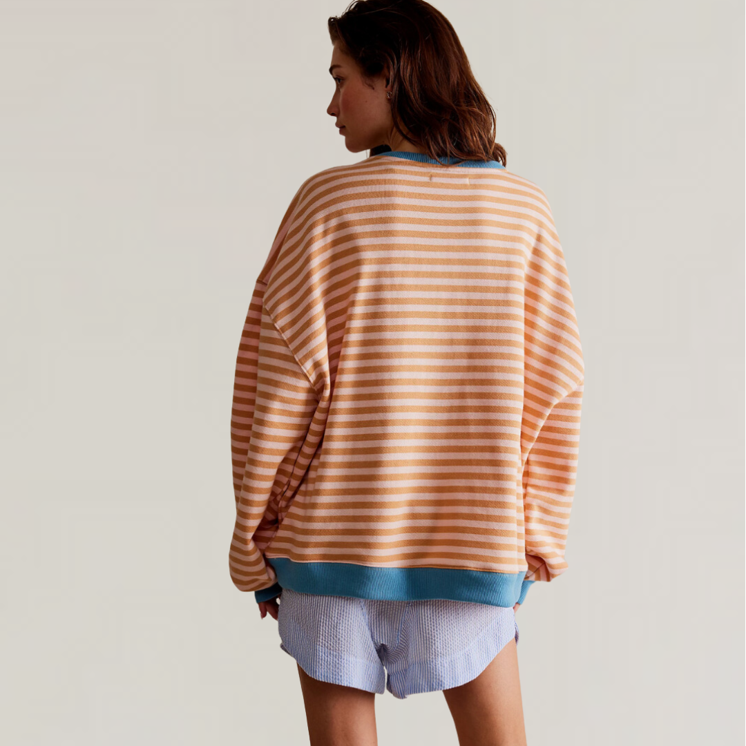Zoe - Oversized gestreepte trui 5