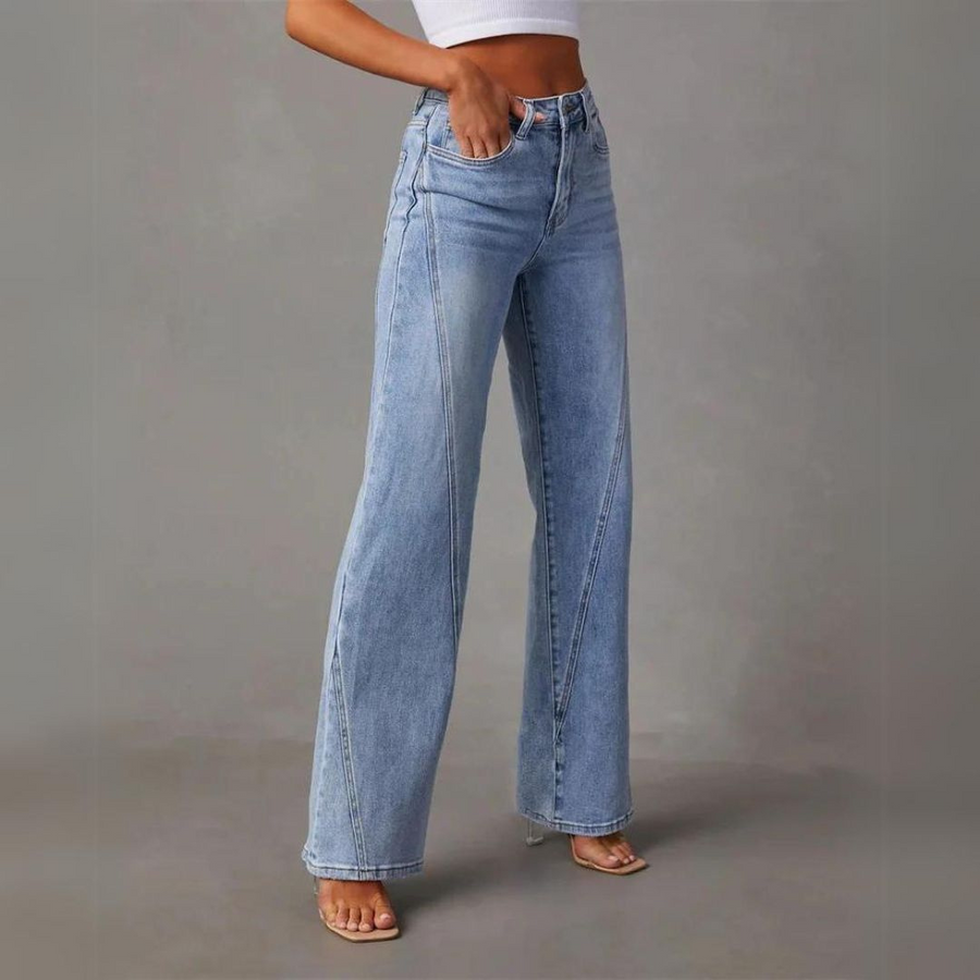 Zoe - Wijde jeans met hoge taille 2