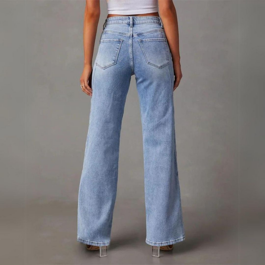 Zoe - Wijde jeans met hoge taille 3