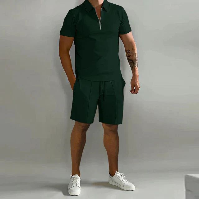 Luxe Polo en Short Zomerset voor Heren Stijlvol en Comfortabel
