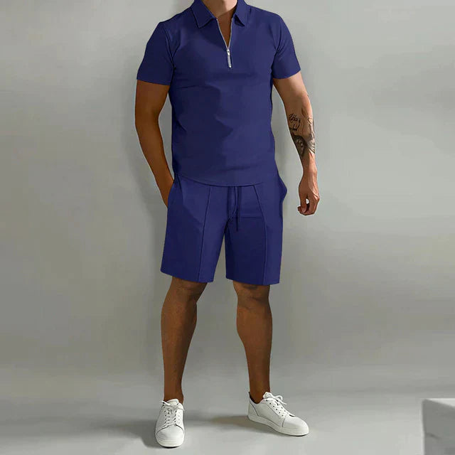 Luxe Polo en Short Zomerset voor Heren Stijlvol en Comfortabel