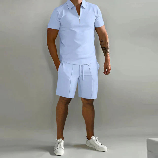 Luxe Polo en Short Zomerset voor Heren Stijlvol en Comfortabel