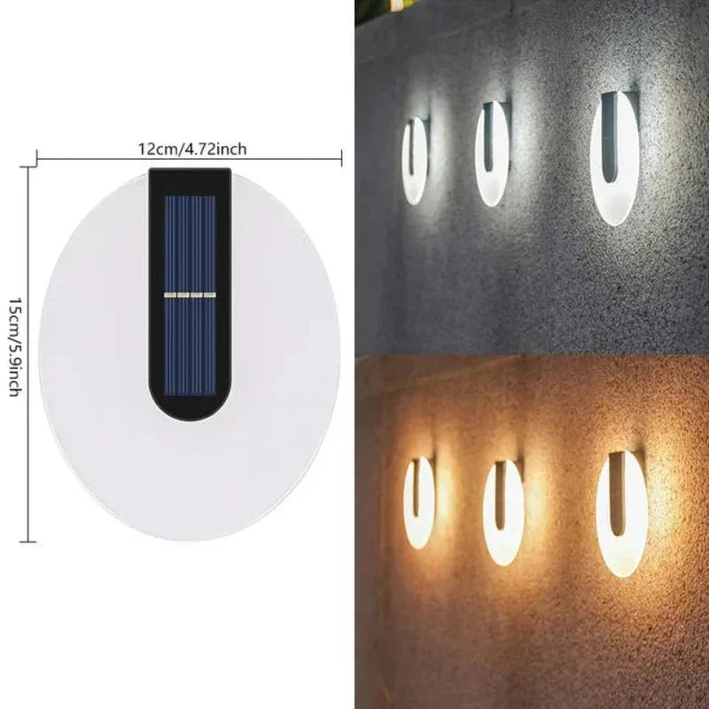 SunStream - Solar LED Wand Waslicht