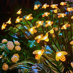 Zonne-energie Vuurvlieg Lampen – Drie Kleuren Tuinverlichting