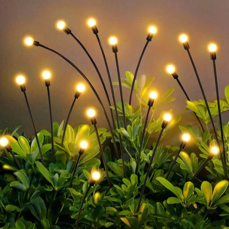 Zonne-energie Vuurvlieg Lampen – Drie Kleuren Tuinverlichting