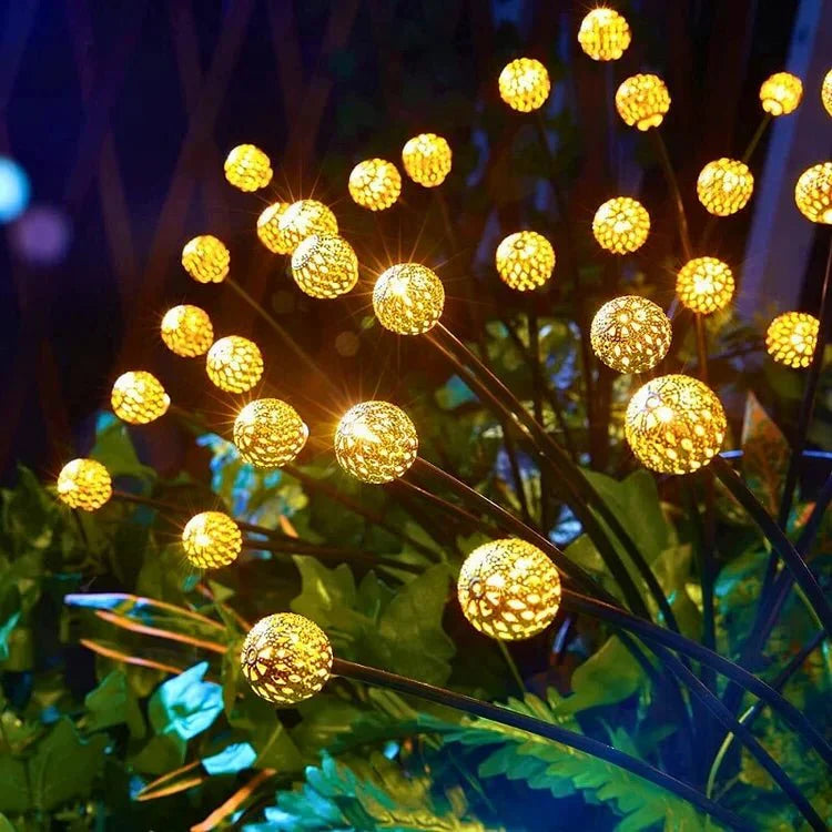 Zonne-energie Vuurvlieg Lampen – Drie Kleuren Tuinverlichting