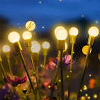Zonne-energie Vuurvlieg Lampen – Drie Kleuren Tuinverlichting