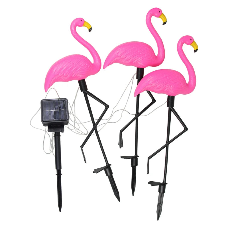 Zonne-energie Flamingo Tuinlamp - Waterdichte Solar Tuinverlichting 11