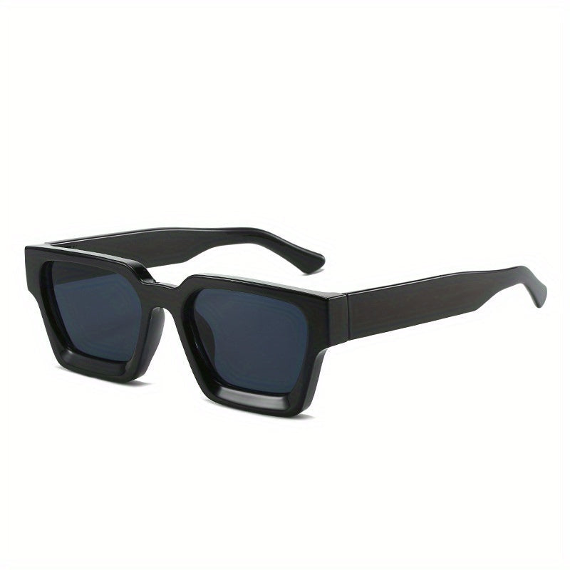 Zonnebril met Dikke Montuur en UV400 Bescherming - Vierkant Design 0