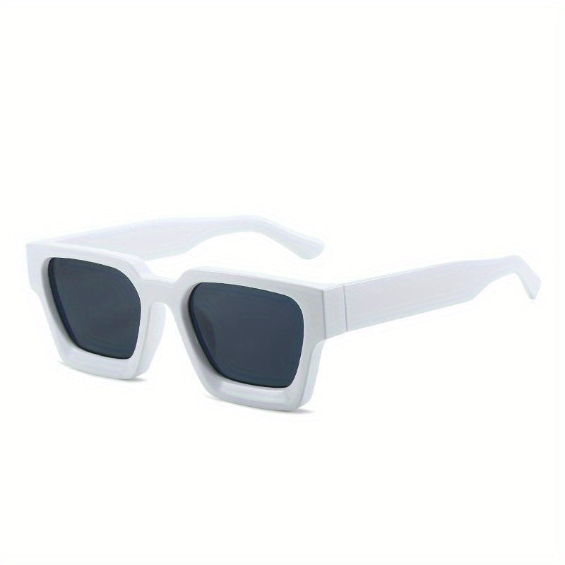 Zonnebril met Dikke Montuur en UV400 Bescherming - Vierkant Design 12