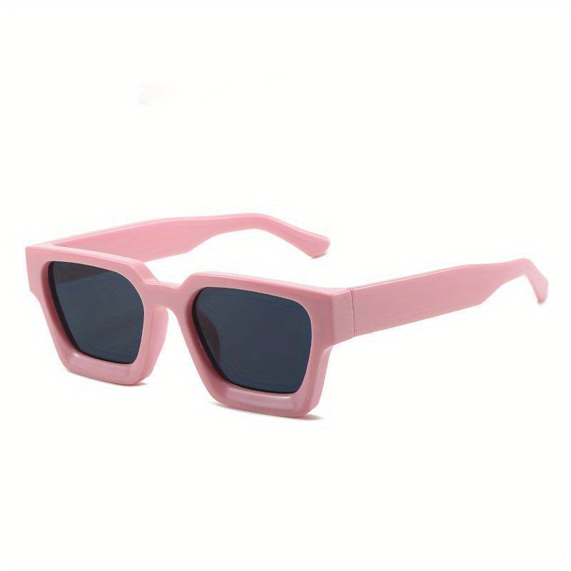 Zonnebril met Dikke Montuur en UV400 Bescherming - Vierkant Design 15