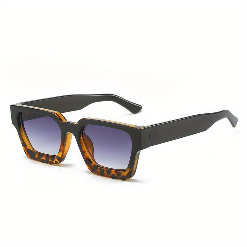 Zonnebril met Dikke Montuur en UV400 Bescherming - Vierkant Design 18