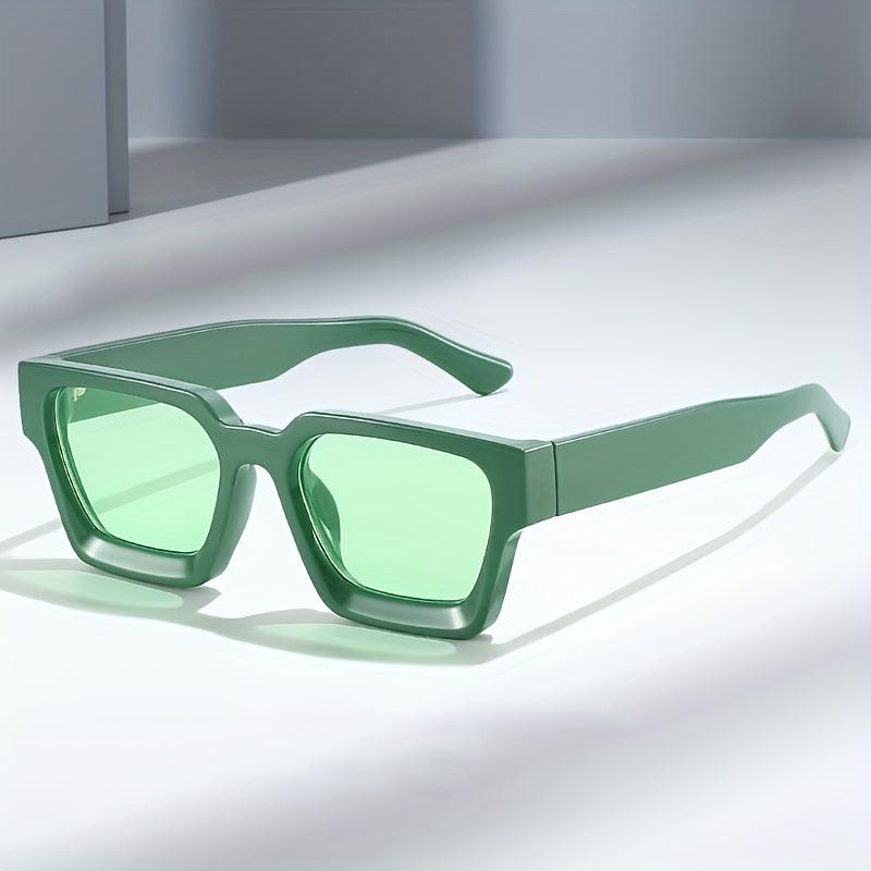 Zonnebril met Dikke Montuur en UV400 Bescherming - Vierkant Design 3