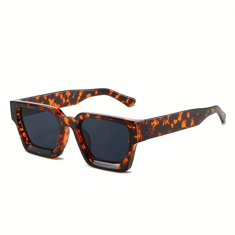 Zonnebril met Dikke Montuur en UV400 Bescherming - Vierkant Design 5