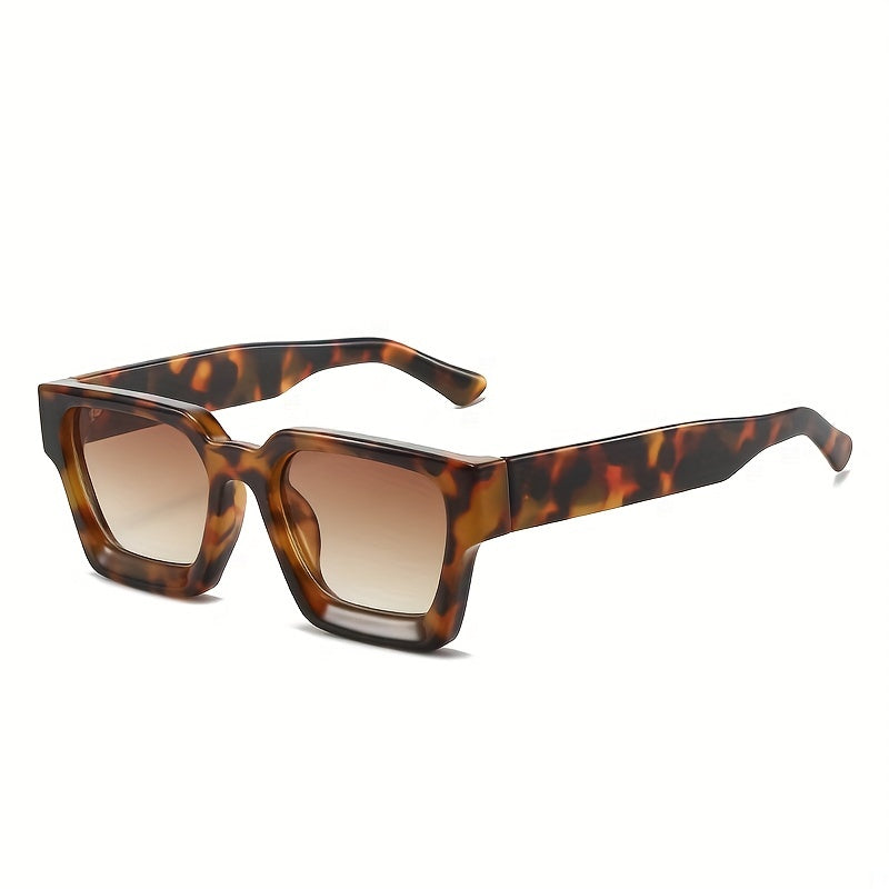 Zonnebril met Dikke Montuur en UV400 Bescherming - Vierkant Design 7