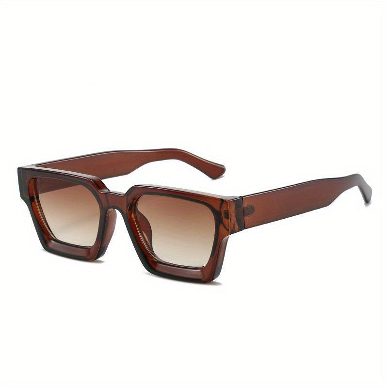 Zonnebril met Dikke Montuur en UV400 Bescherming - Vierkant Design 8