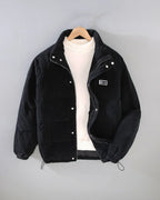 Winterjas Vintage Donkerbruin Wol Warm Functioneel Stijlvol