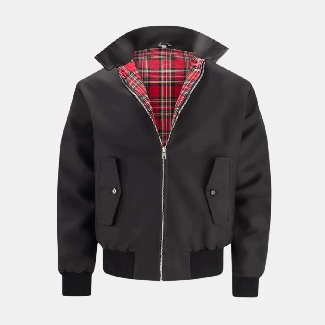 Zahara - Klassiek Harrington-jack met ruitvoering