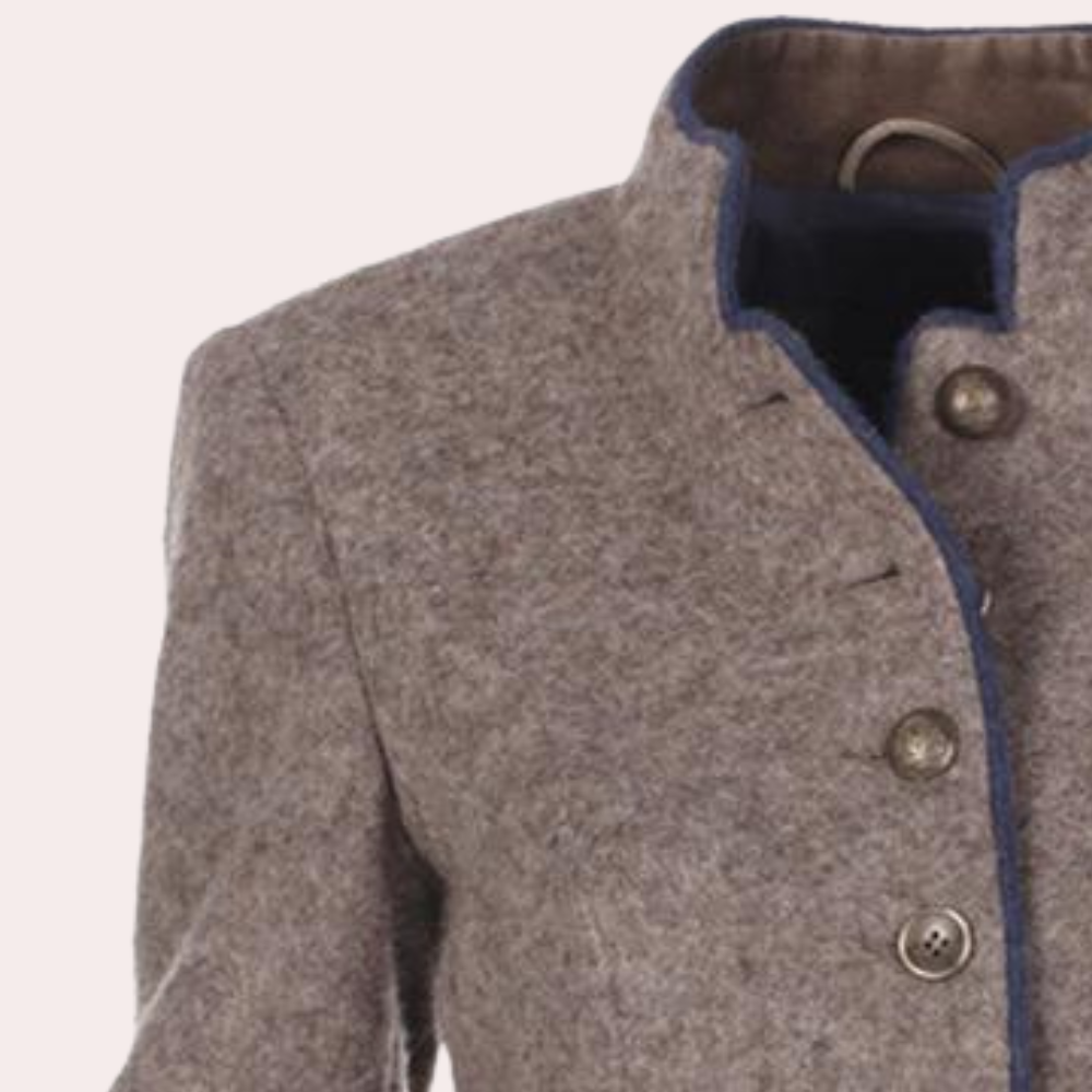 Zwarte Blazer Dames Katoen - Lange Stijlvolle Blazer 2