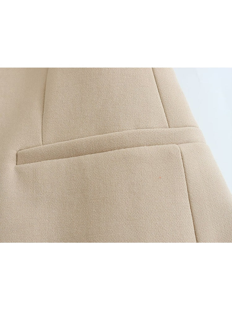 Zwarte Blazer Dames Polyester Casual voor Moderne Vrouwen 6
