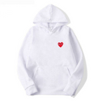 Zwarte Hoodie Dames met Hartvormig Logo – Comfortabele Katoenen Trui 10