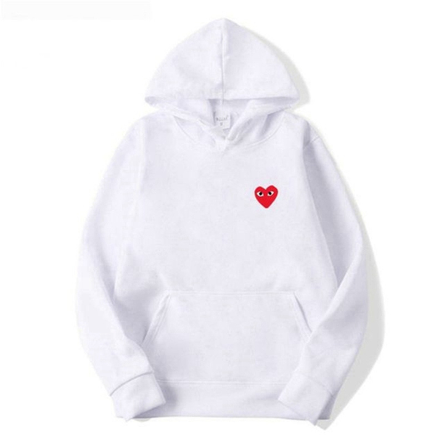 Zwarte Hoodie Dames met Hartvormig Logo – Comfortabele Katoenen Trui 10