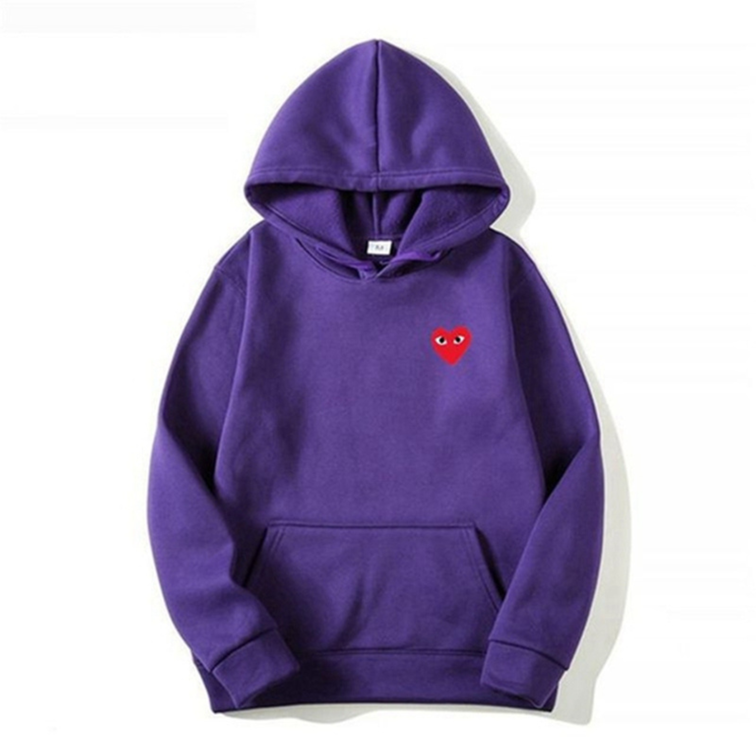 Zwarte Hoodie Dames met Hartvormig Logo – Comfortabele Katoenen Trui 3
