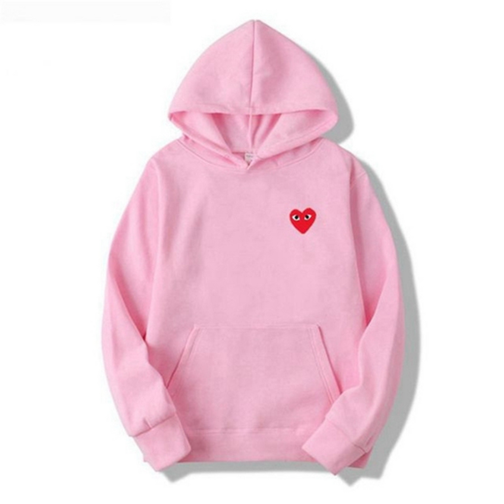 Zwarte Hoodie Dames met Hartvormig Logo – Comfortabele Katoenen Trui 6
