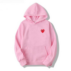 Zwarte Hoodie Dames met Hartvormig Logo – Comfortabele Katoenen Trui 6