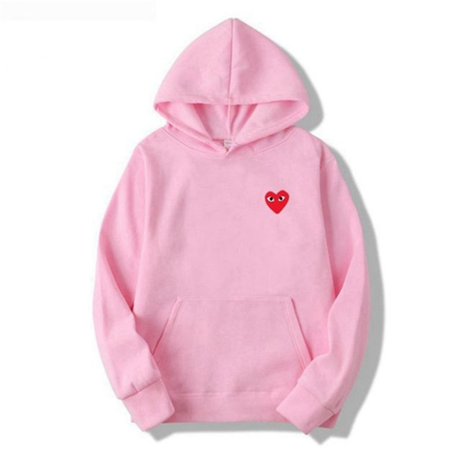 Zwarte Hoodie Dames met Hartvormig Logo – Comfortabele Katoenen Trui 6