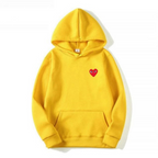 Zwarte Hoodie Dames met Hartvormig Logo – Comfortabele Katoenen Trui 7