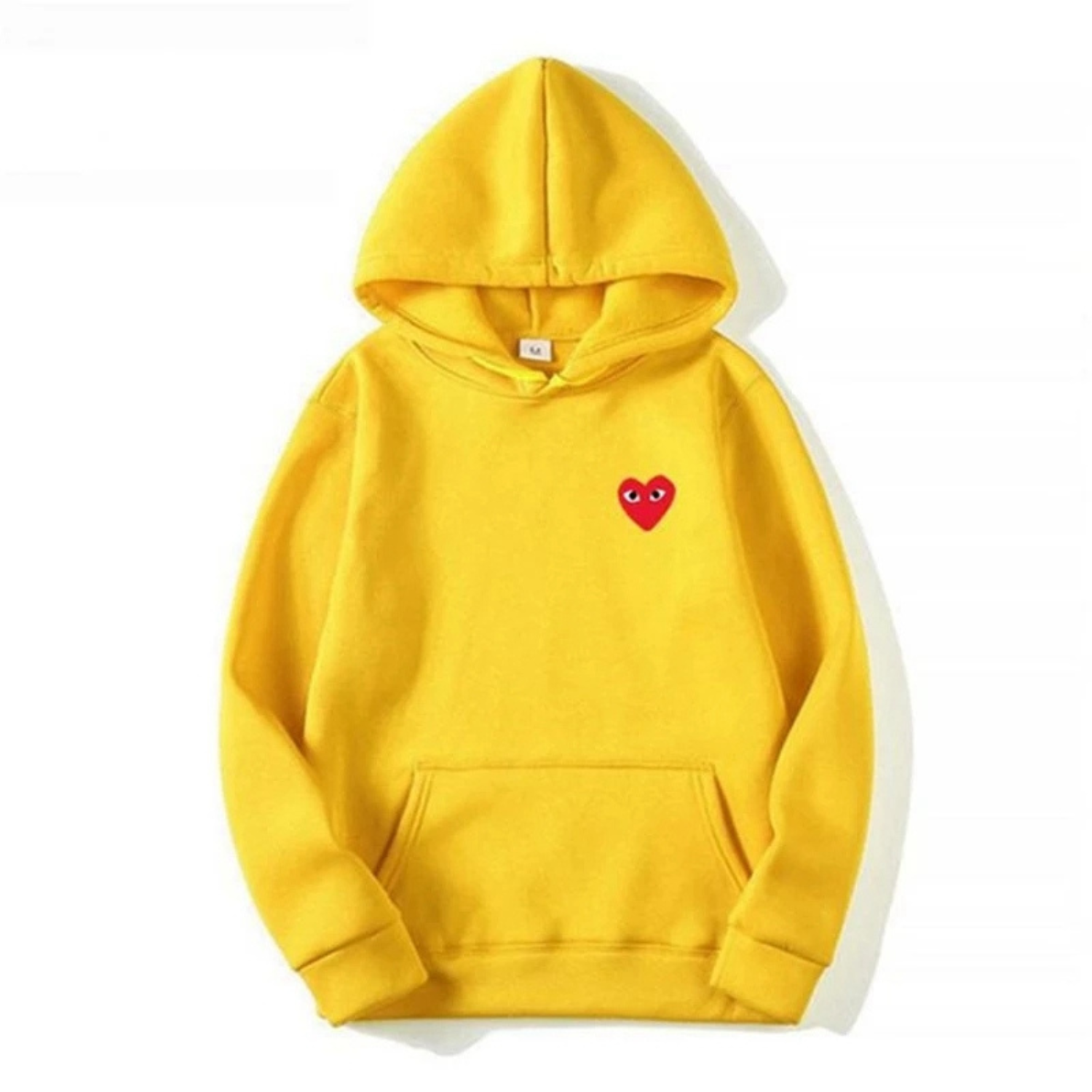 Zwarte Hoodie Dames met Hartvormig Logo – Comfortabele Katoenen Trui 7