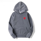 Zwarte Hoodie Dames met Hartvormig Logo – Comfortabele Katoenen Trui 8
