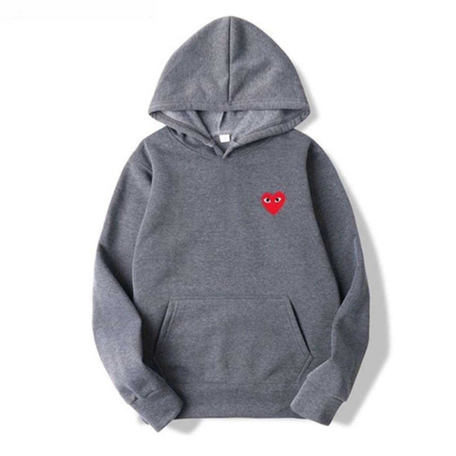 Zwarte Hoodie Dames met Hartvormig Logo – Comfortabele Katoenen Trui 8