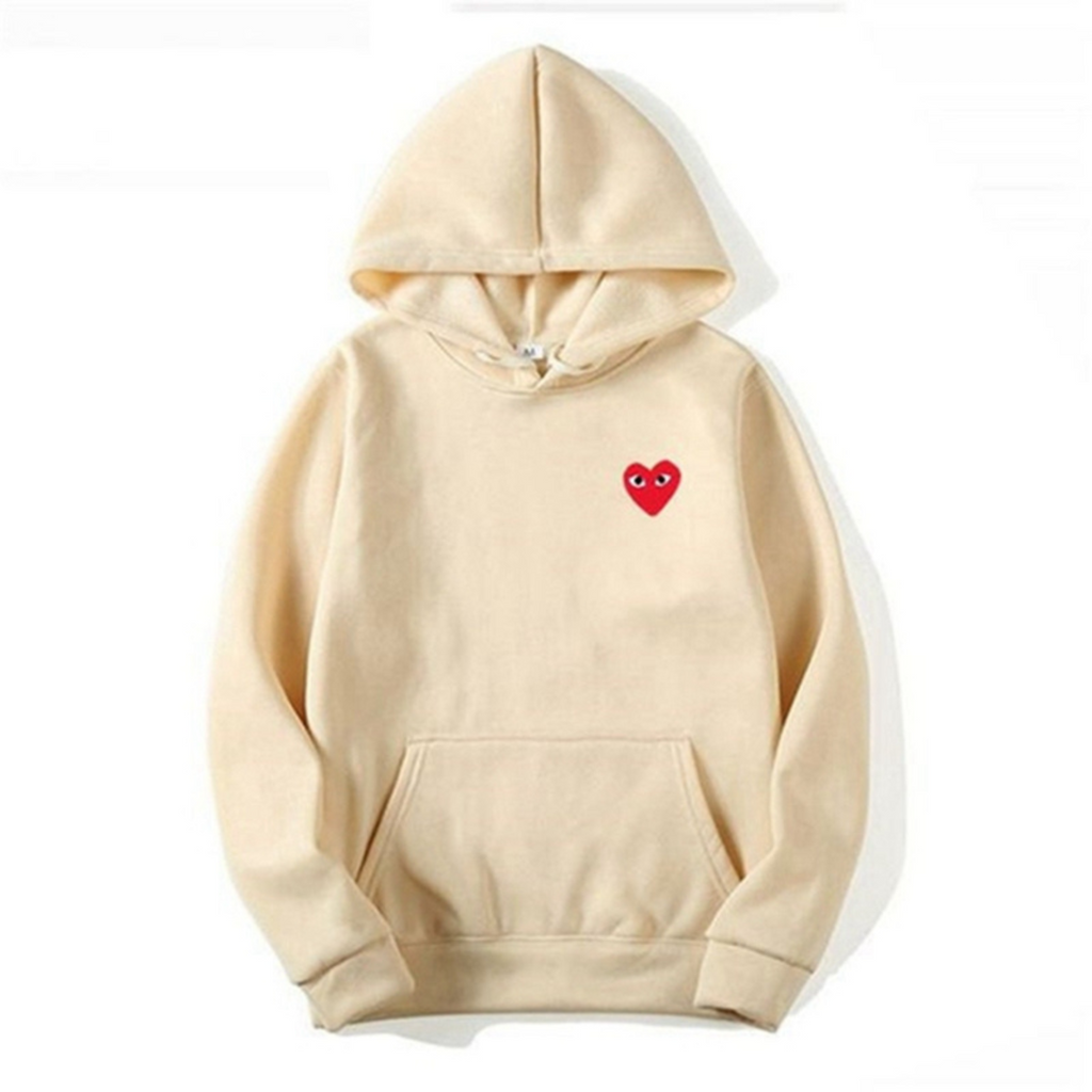 Zwarte Hoodie Dames met Hartvormig Logo – Comfortabele Katoenen Trui 9
