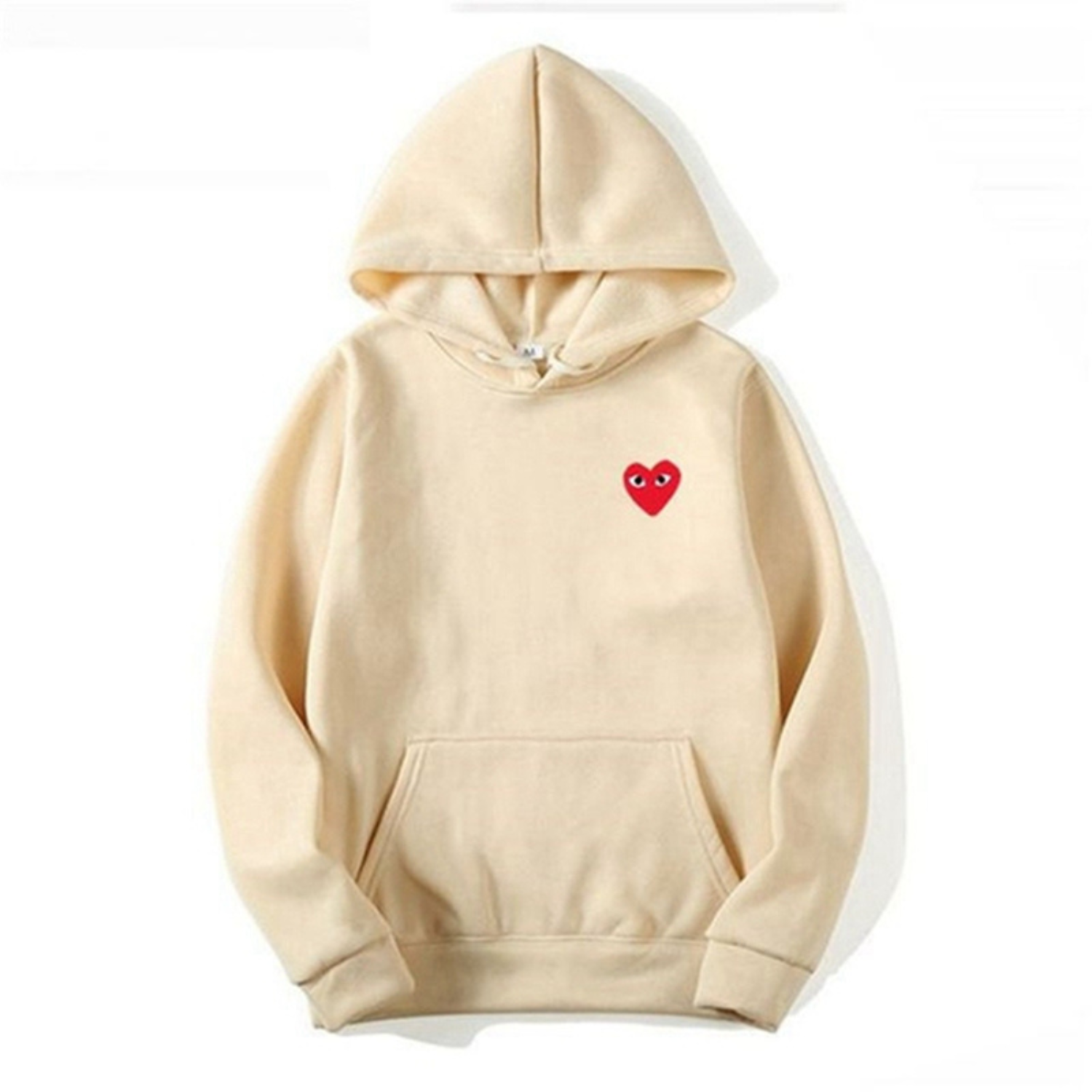 Zwarte Hoodie Dames met Hartvormig Logo – Comfortabele Katoenen Trui 9