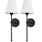 LumiTwins I Draadloze LED Wandlamp Set met Afstandsbediening