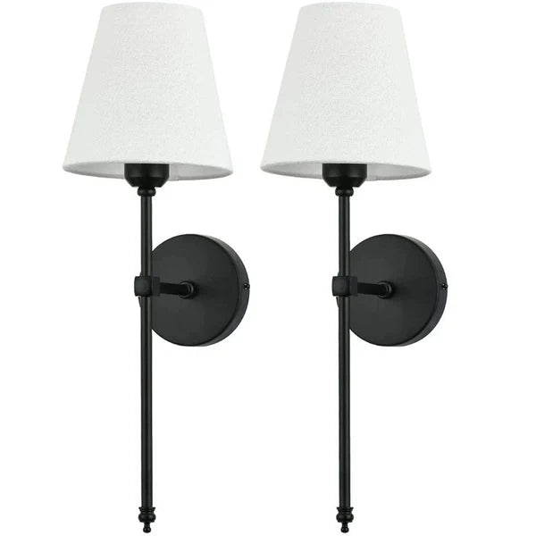 LumiTwins I Draadloze LED Wandlamp Set met Afstandsbediening