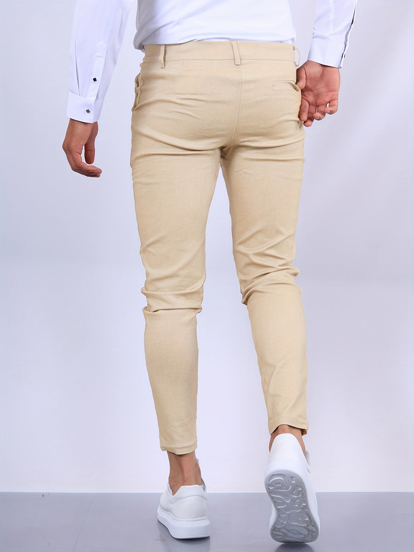 Elegante Heren Slim Fit Broek – Modern en Stijlvol Ontwerp