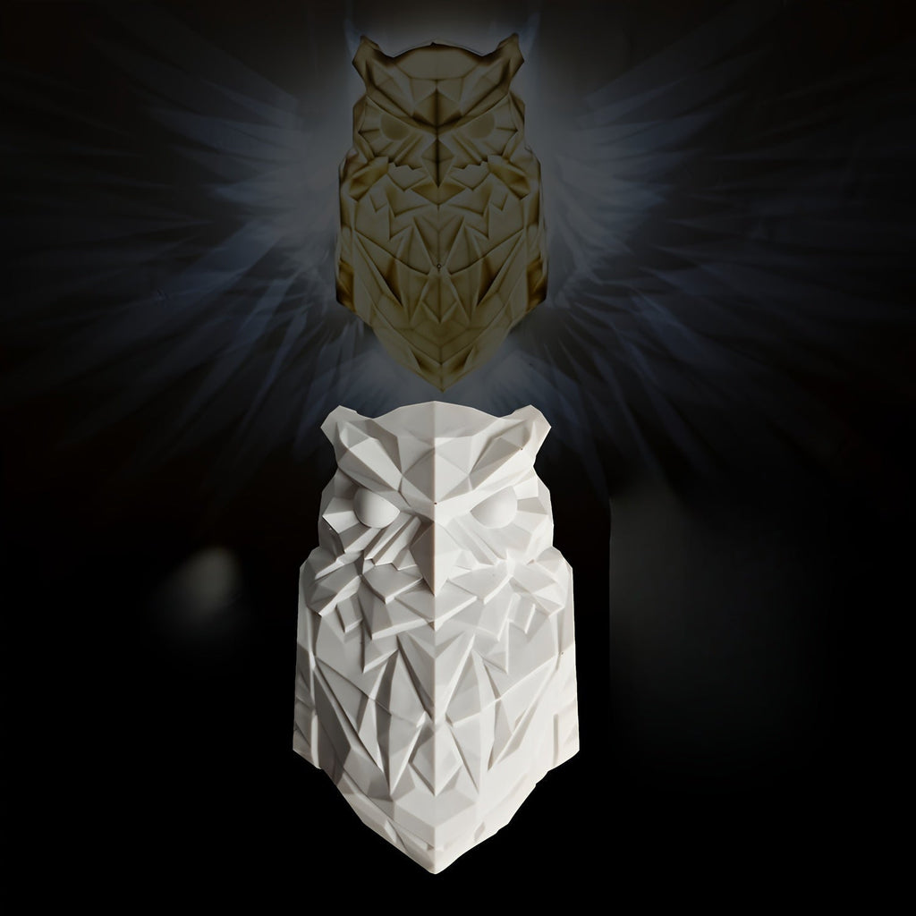 TwilightOwl - LED Wanddecoratie in Uilvorm voor Sfeerverlichting