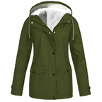 Regenjas Polyester Met Fleecevoering Voor Winterregen