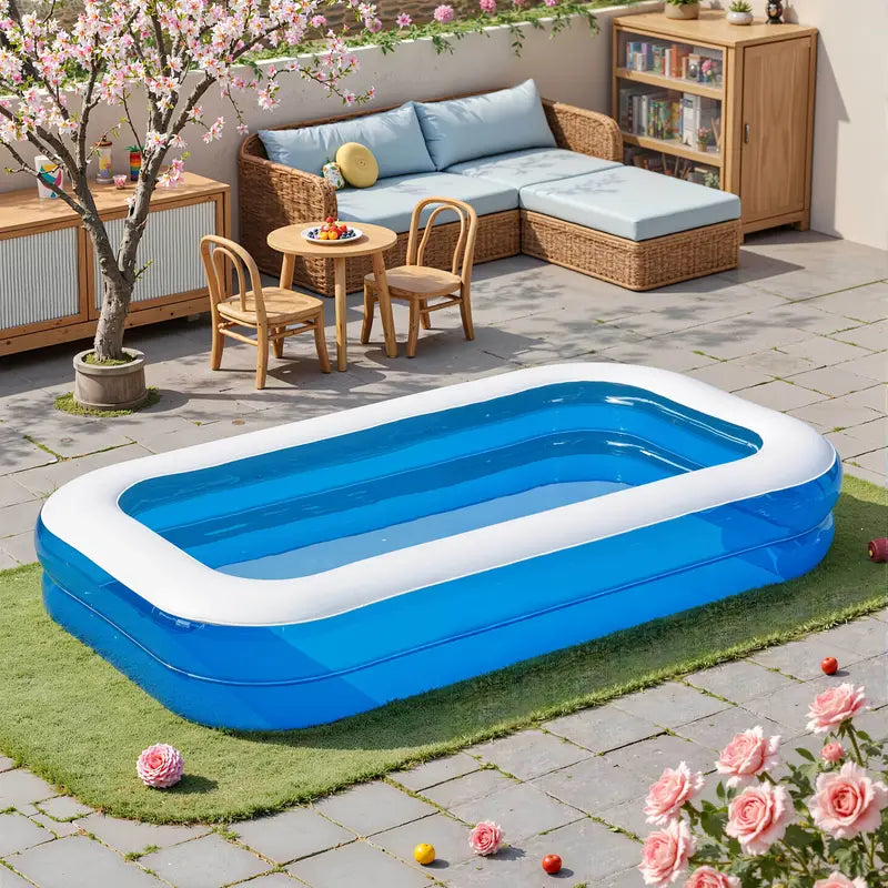 Zwembad Opblaasbaar 4 Persoons PVC Materiaal Ruim Comfort
