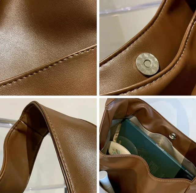 Dames Schoudertas – Ruim Model – Slouchy Design – Comfortabele Band – Minimalistisch