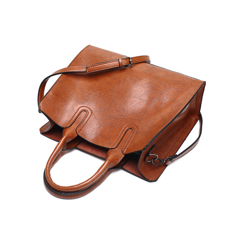 Chique Afneembare Schouderband PU Leren Tas