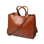 Chique Afneembare Schouderband PU Leren Tas