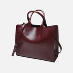 Chique Afneembare Schouderband PU Leren Tas