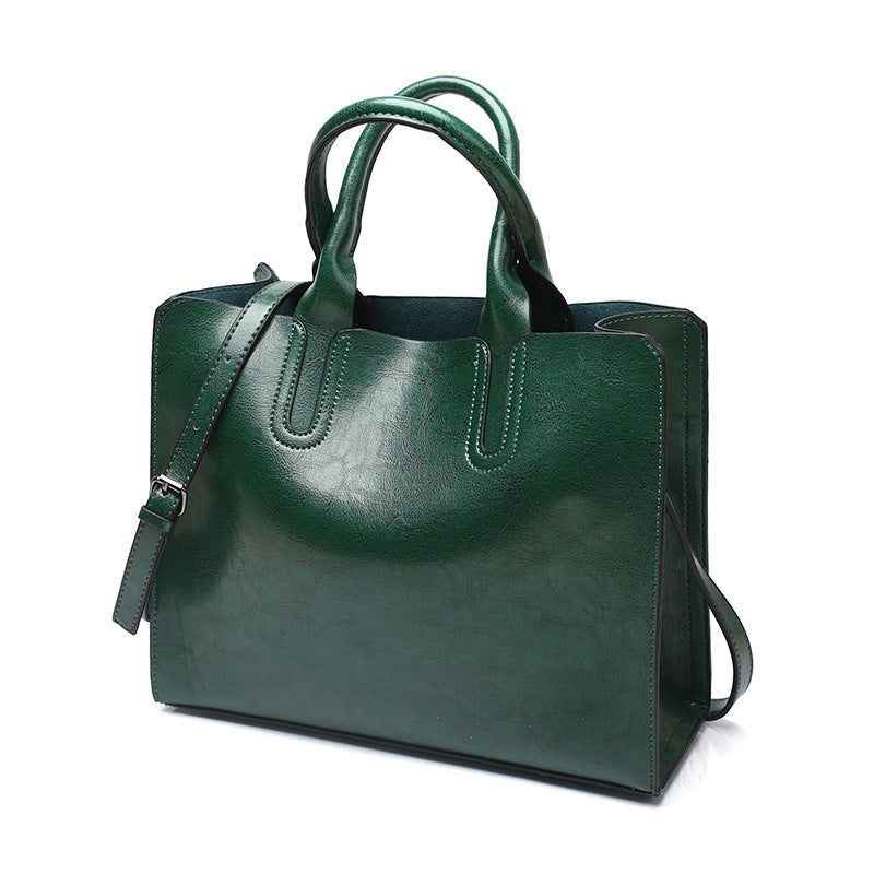 Chique Afneembare Schouderband PU Leren Tas