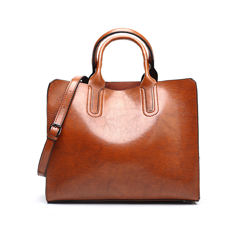 Chique Afneembare Schouderband PU Leren Tas
